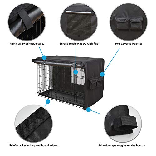 HONEST OUTFITTERS Dog Crate Cover 42 Inch Dog Kennel Cover for Large ...