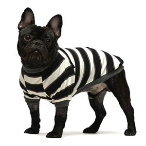 Fitwarm 2-Pack 100% Cotton Striped Dog Shirt for Pet Clothes Puppy T ...