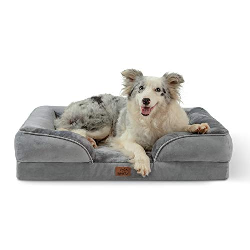 Bedsure Large Orthopedic Dog Bed for Large Dogs – Big Waterproof Dog ...