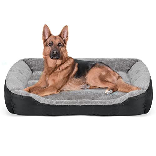 Dog Bed, Dog Beds for Large Medium Dogs, Rectangle Washable Dog Bed Comfortable and Breathable Large Dog Bed, Pet Bed