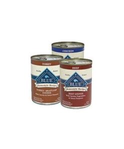 Blue Buffalo Homestyle Canned Variety Pack Dog Food (Beef, Turkey, Chicken) 12pack/ 12.5 oz