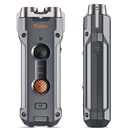 Zlolen Dog Barking Control Devices – 2023 Enhanced 40FT Deterrent Anti Barking Devices Ultrasonic Dog Whistle to Stop Barking – Rechargeable Professional Bark Box Device with LED Flashlights