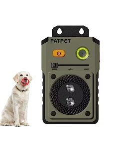 Anti Barking Device, 50FT Ultrasonic Dog Barking Control Devices, Rechargeable Dog Bark Deterrent Devices Bark Box for Outdoor/Indoor Dog Use, 3 Modes Dog Barking Silencer Safe for Dogs & People