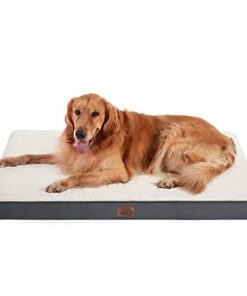 Bedsure XL Dog Bed Extra Large Orthopedic Dog Bed – Dog Beds with Removable Washable Cover for Extra Large Dogs, Egg Crate Foam Pet Bed Mat, Suitable for Dogs Up to 100 lbs