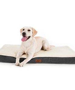Bedsure Dog Bed for Large Dogs – Big Orthopedic Dog Bed with Removable Washable Cover, Egg Crate Foam Pet Bed Mat, Suitable for Dogs Up to 65 lbs