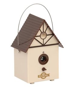 PetSafe Outdoor Ultrasonic Bark Control – Viral on TikTok – No Barking Deterrent for All Dog Sizes – Up to 1/4 Acre Coverage – Weatherproof – Great for Backyards – Bird House Design