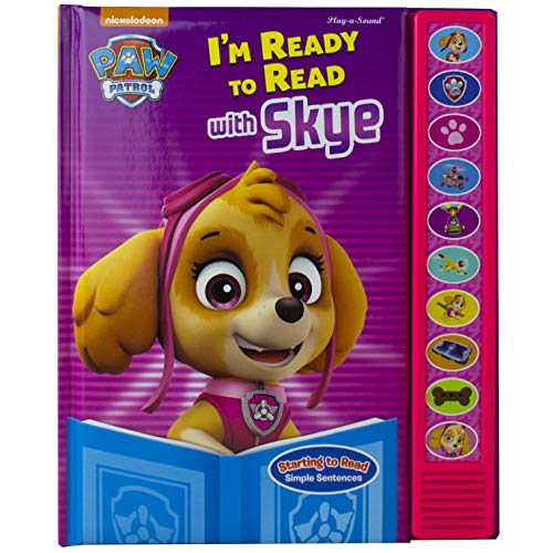 PAW Patrol – I’m Ready to Read with Skye – Interactive Read-Along Sound Book – Great for Early Readers – PI Kids