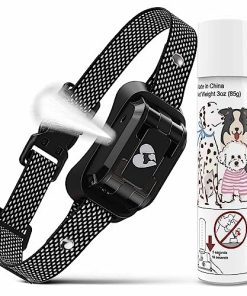 Auto Citronella Bark Collar, Upgraded Humane Anti Barking Collar for Dogs with 3 Spray Levels & 3 Sensitive Levels, IPX7 Waterproof Dog Barking Collar for L/M/S Dogs