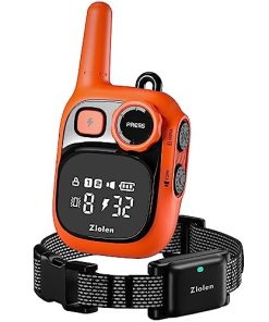 Zlolen Dog Training Collar – Shock Collar with Remote 4000Ft for Small Medium Large 5-120lbs, Rechargeable E Collar with 3 Adjustable Safe Modes – Electric Bark Collar with Remote