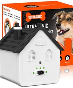 Anti Barking Device, 3 Levels Ultrasonic Dog Barking Control Devices & Dog Behavior Training Tools, 50 FT Outdoor Waterproof Bark Box for Dog All Size