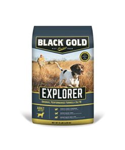 Black Gold Explorer Dry Dog Food for Adult Dogs, Original Performance 26/18 Formula, 15 lb Bag