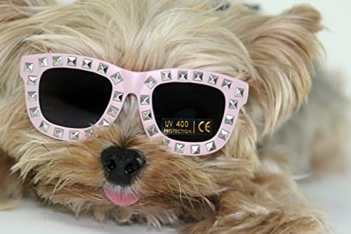 Hello Henri Tiny Mauve Pink Sunglasses for Dogs and Cats