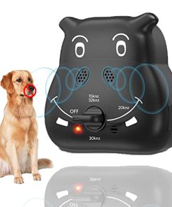 TSKLooy Dog Barking Control Devices, Ultrasonic Anti Barking, Sonic Bark Deterrents, Outdoor Bark Control Waterproof Ultrasonic Infrared Dog Bark Control Suitable Dogs