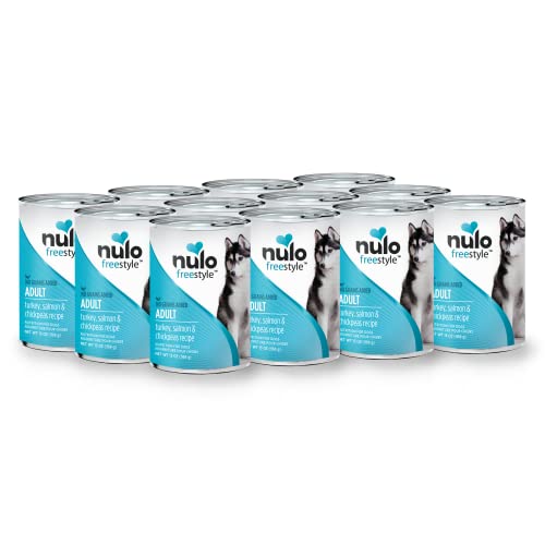 Nulo Grain Free Canned Wet Dog Food (13 oz, Salmon) – 12 Cans