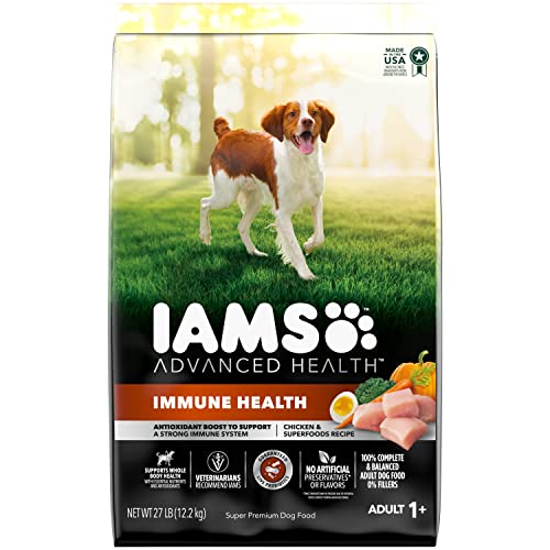 IAMS Advanced Health Immune Health Chicken & Superfoods Recipe Adult Dry Dog Food, 27 lb. Bag