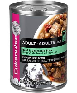 Eukanuba Beef & Vegetable Stew Adult Wet Dog Food, (12) 12.5 oz Cans