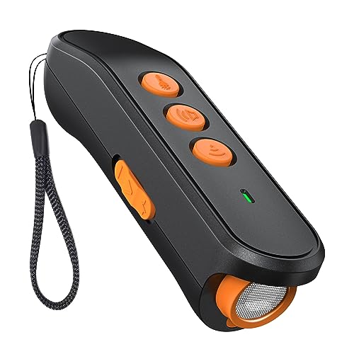 Paourify Dog Barking Control Device,Ultrasonic Dog Bark Deterrent Devices with 3 Frequency Training Modes, Rechargeable Anti Dogs Barking with LED Flashlight Ideal for Outdoor and Indoor