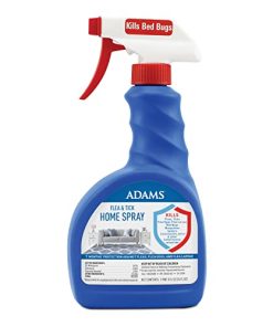 Adams Flea & Tick Home Spray, Kills Fleas, Flea Eggs, Flea Larvae, Bed Bugs, Ticks, Ants, Cockroaches, Spiders, Mosquitoes And Many Other Listed Nuisance Pests In The Home, 24 Fl Oz