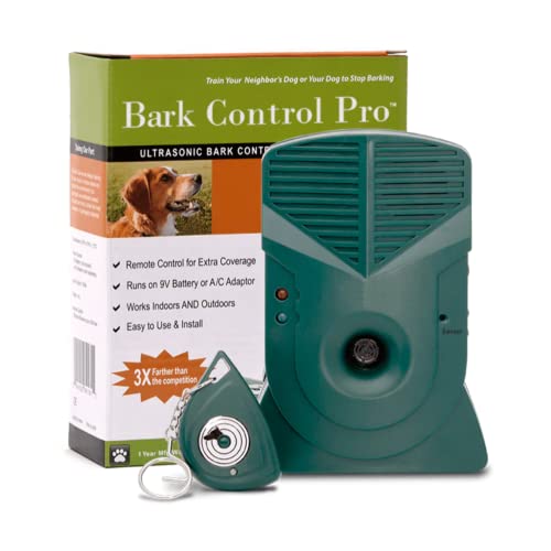 Good Life Bark Control Pro: Ultrasonic Dog Bark Deterrent Device Outdoor Indoor, Stop Dog Barking Device, Dog Barking Control Devices, Anti Barking Device Outdoor & Dog Barking Deterrent Anti Bark Box