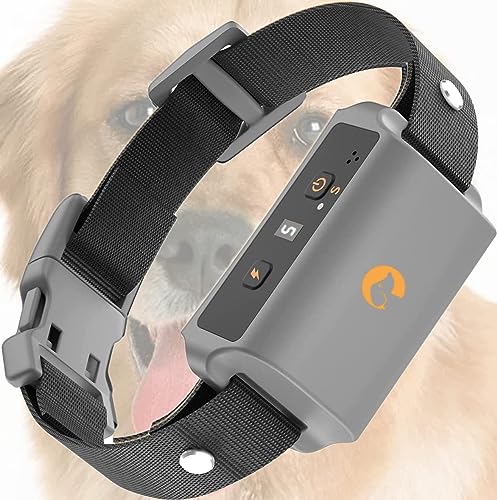 Dog Bark Collar -Anti Automatic Barking Training Shock Collar with 3 Adjustable Sensitivity and 7 Intensity Beep Vibration for Small Medium Large Dogs