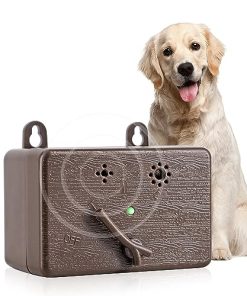 Anti Barking Device, Dog Bark Deterrents, Ultrasonic Bark Control, Bark Box, Anti Bark Device for Dogs 4 Modes Up to 50 Ft, Bark Control Device Stops Dogs from Barking Excessively Indoors and Outdoor