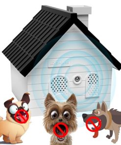 Dog Bark Box,Bark Box for Barking Dogs,Dog Barking,Dog Bark Deterrent Devices,55 Ft. Anti-Barking Device, 3 Frequency Ultrasonic Bark Deterrent, Suitable for Small, Medium and Large Dogs (White)