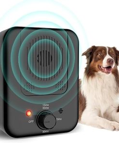 Anti Barking Device Upgraded Dog Barking Control Devices, Neighbors Bark Box Dog Silencer 50 Ft – 3 Levels Dog Barking Deterrent Devices Outdoor & Indoor