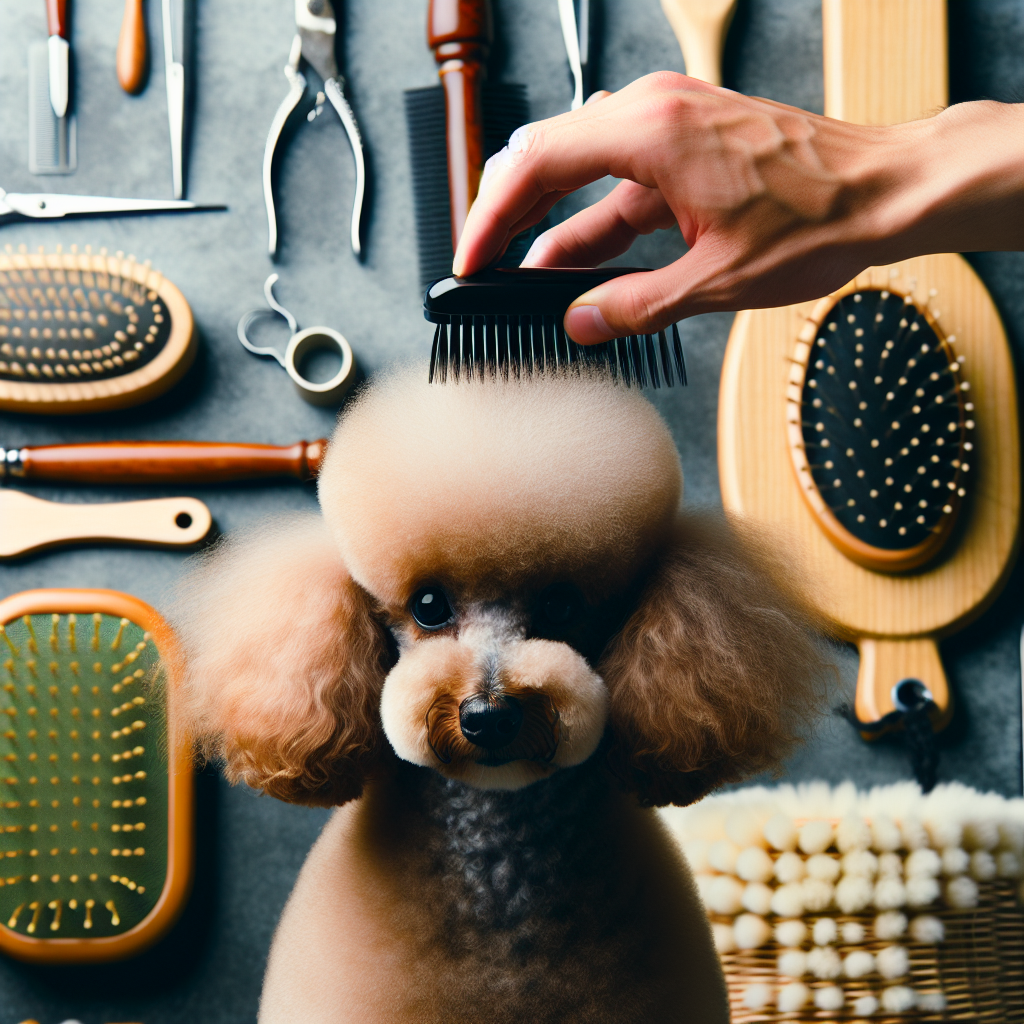 How To Brush A Poodle